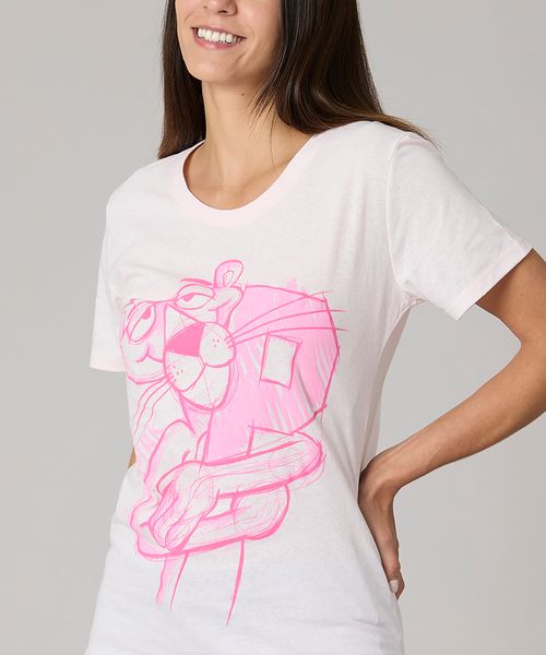 Playera de Licencia Pink Panter de  Dama