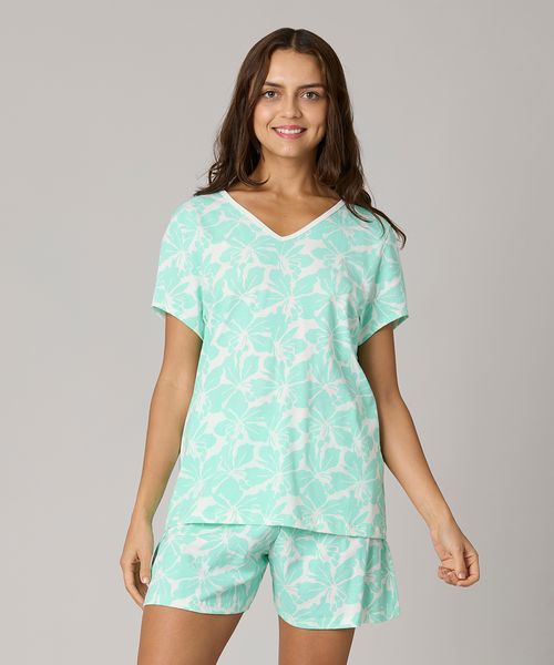 Set Pijama Short y Playera  de  Dama