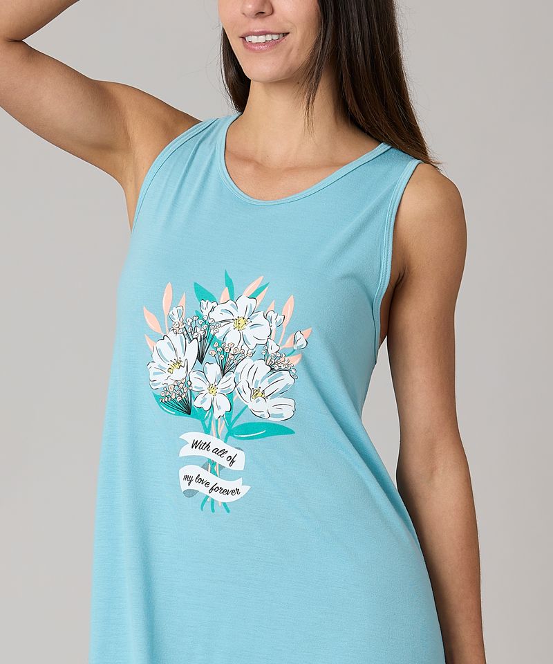 Camisón Sin Mangas de Dama