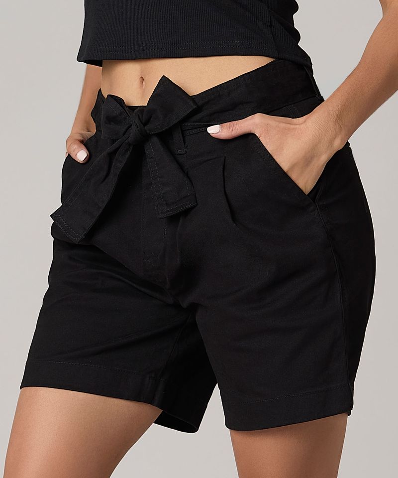 Bermuda de Gabardina  de  Dama