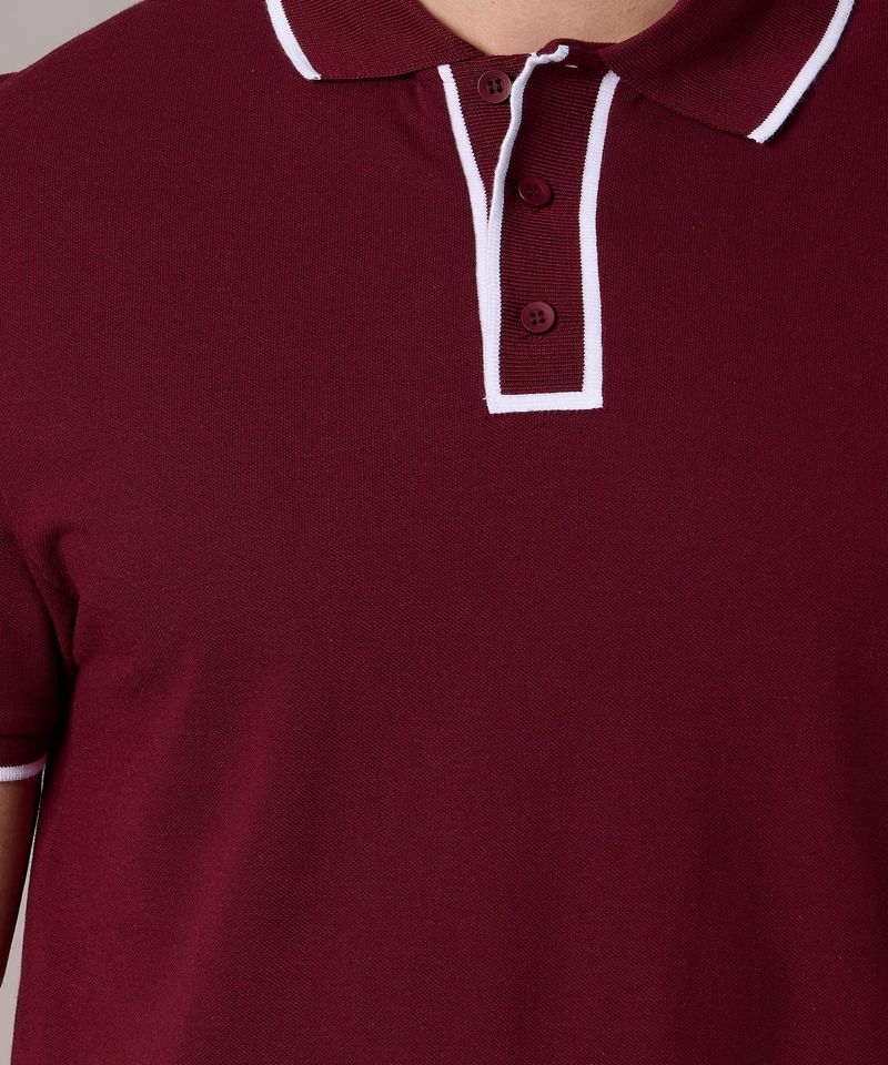 Playera Polo Manga Corta  de  Caballero