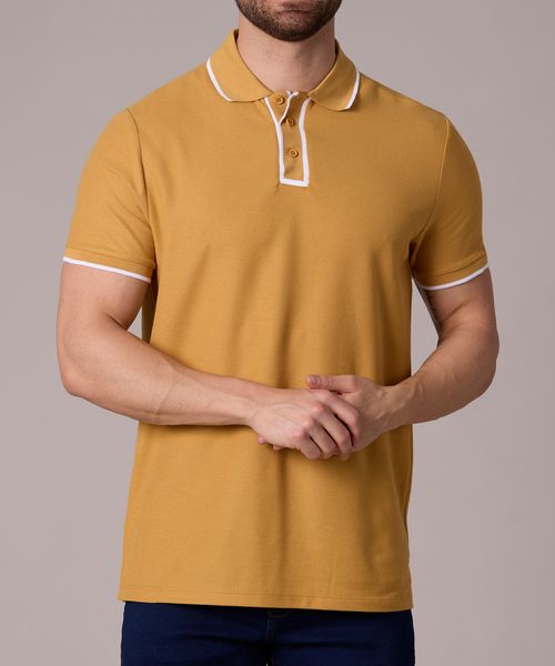 Playera Polo Manga Corta  de  Caballero