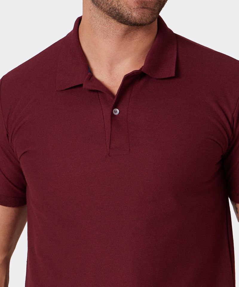 Playera Polo Manga Corta  de  Caballero