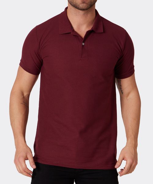 Playera Polo Manga Corta  de  Caballero