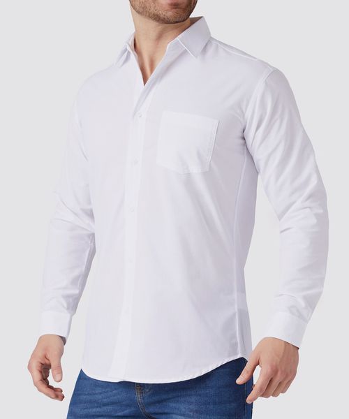 Camisa Manga Larga  de  Caballero