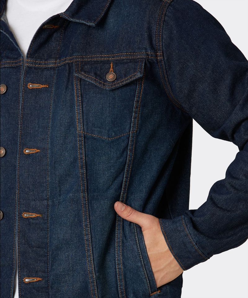 Chamarra  de  Mezclilla Caballero