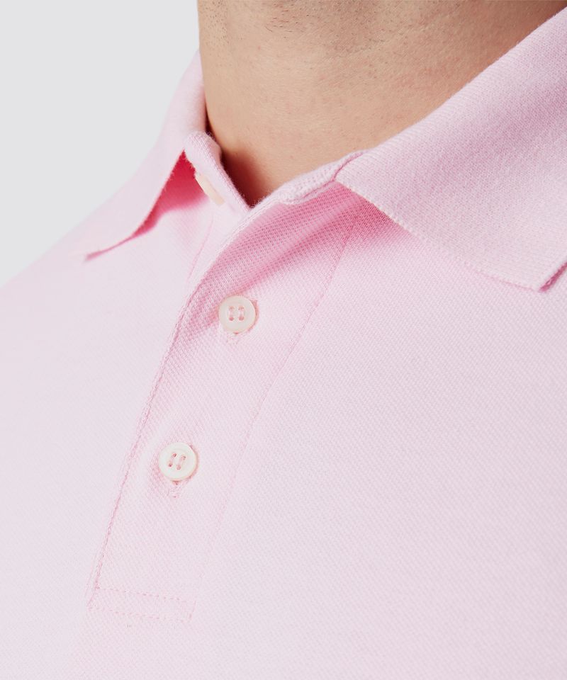 Playera Polo Manga Corta Pique de  Caballero