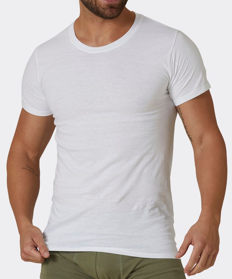 Camiseta  Básica de  Caballero