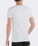 Camiseta Cuello V Básica de  Caballero