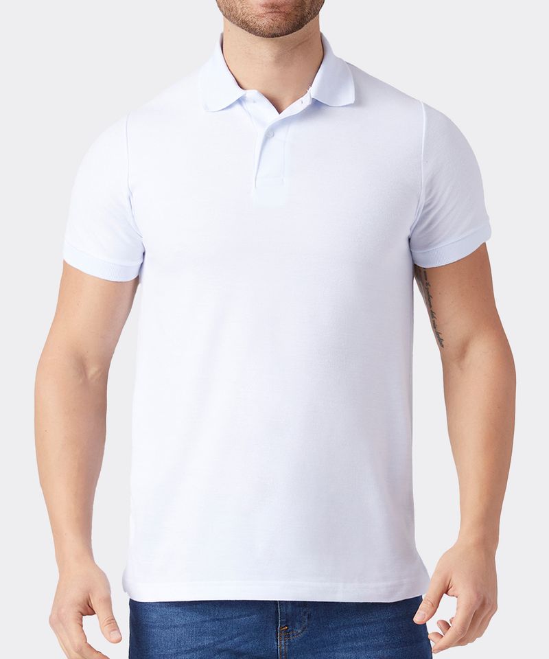 Playera Polo Manga Corta  de  Caballero