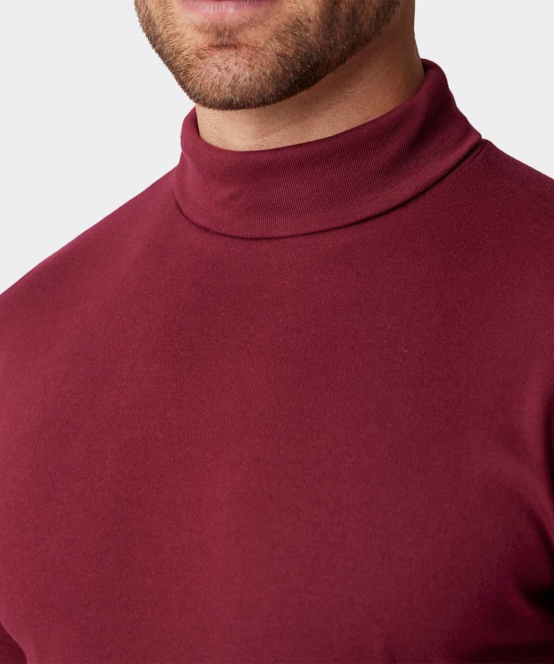 Playera Cuello de Tortuga  de  Caballero