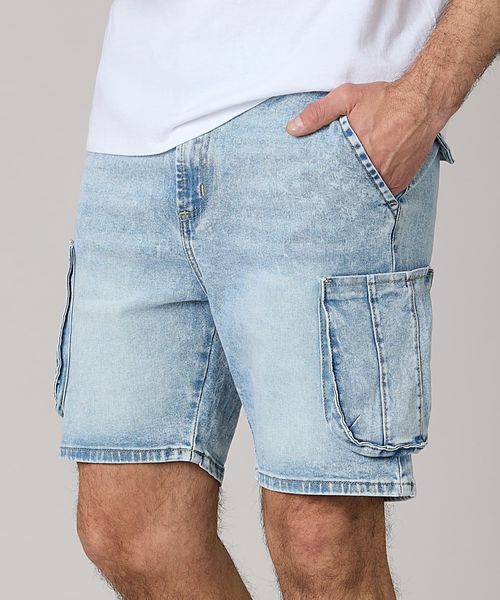 Short  de  Mezclilla Caballero