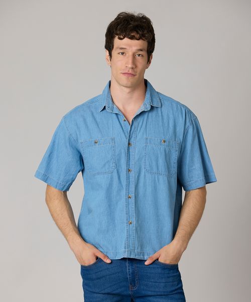 Camisa Manga Corta  de  Caballero