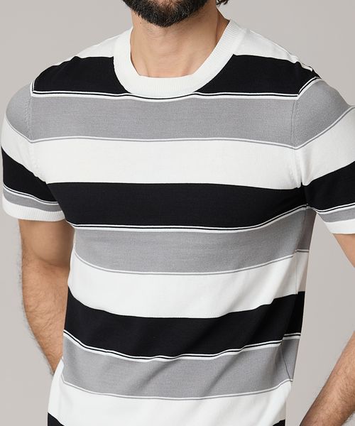 Suéter Manga Corta  de  Caballero