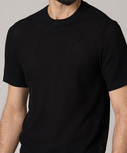 Suéter Manga Corta  de  Caballero