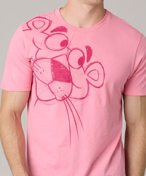 Playera de Licencia Pink Panter de  Caballero