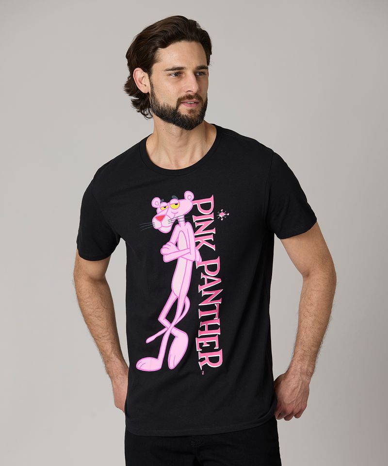 Playera de Licencia Pink Panter de  Caballero