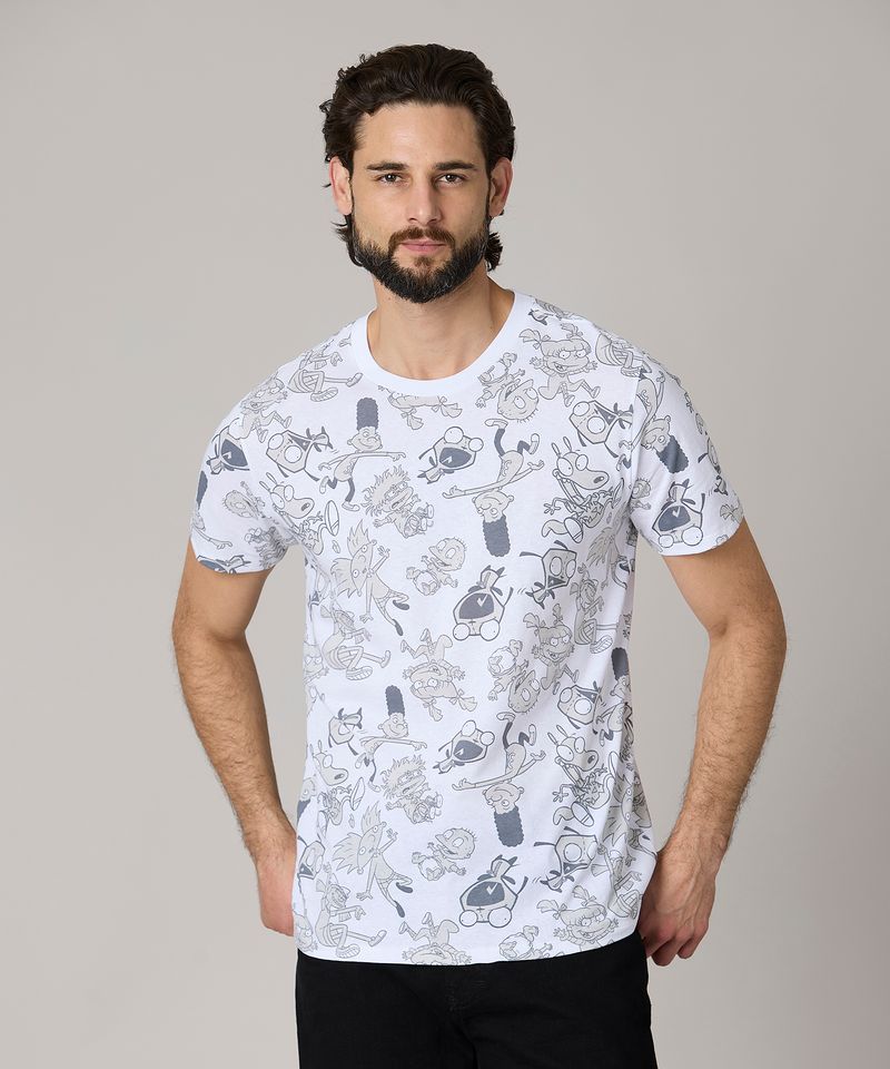 Playera de Licencia Nickelodeon de  Caballero