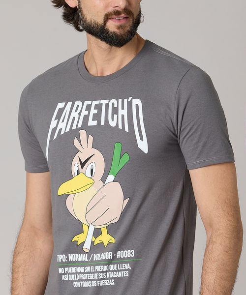 Playera de Licencia Pokemon de  Caballero