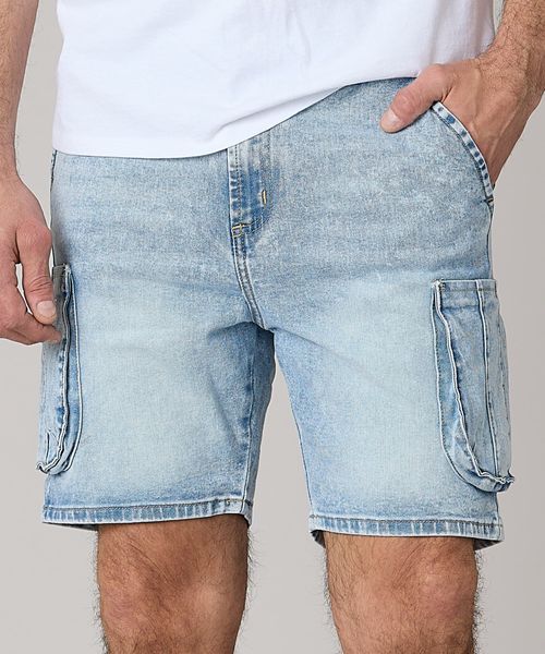 Short  de  Mezclilla Caballero