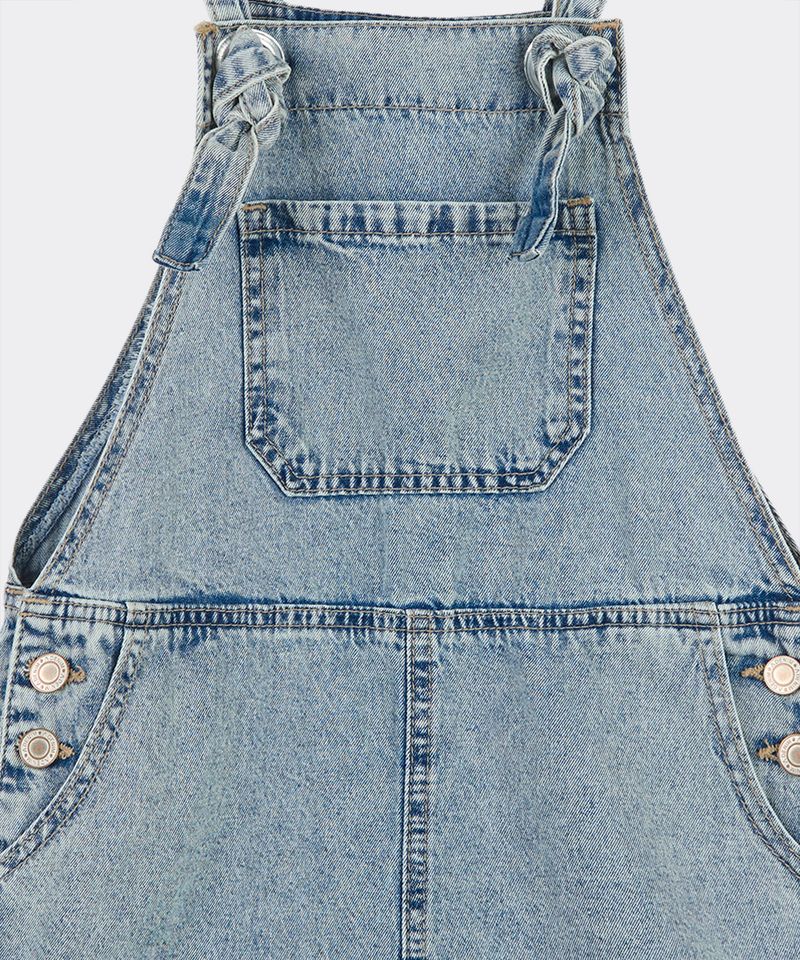 Overol Corto  de  Mezclilla Niña Juvenil