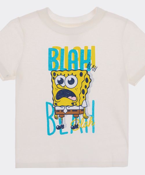 Playera de Licencia Bob Esponja de  Bebo Años