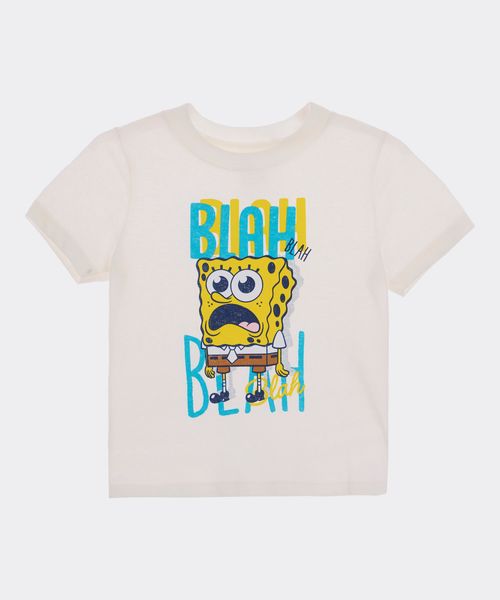 Playera de Licencia Bob Esponja de  Bebo Años