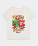 Playera de Licencia Minecraft de Niño Infantil