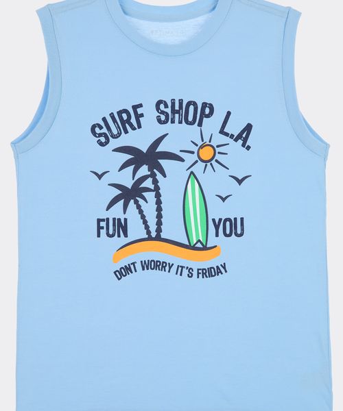 Playera Tank Top  de  Niño Juvenil