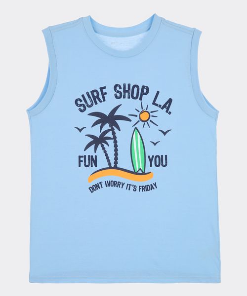 Playera Tank Top  de  Niño Juvenil