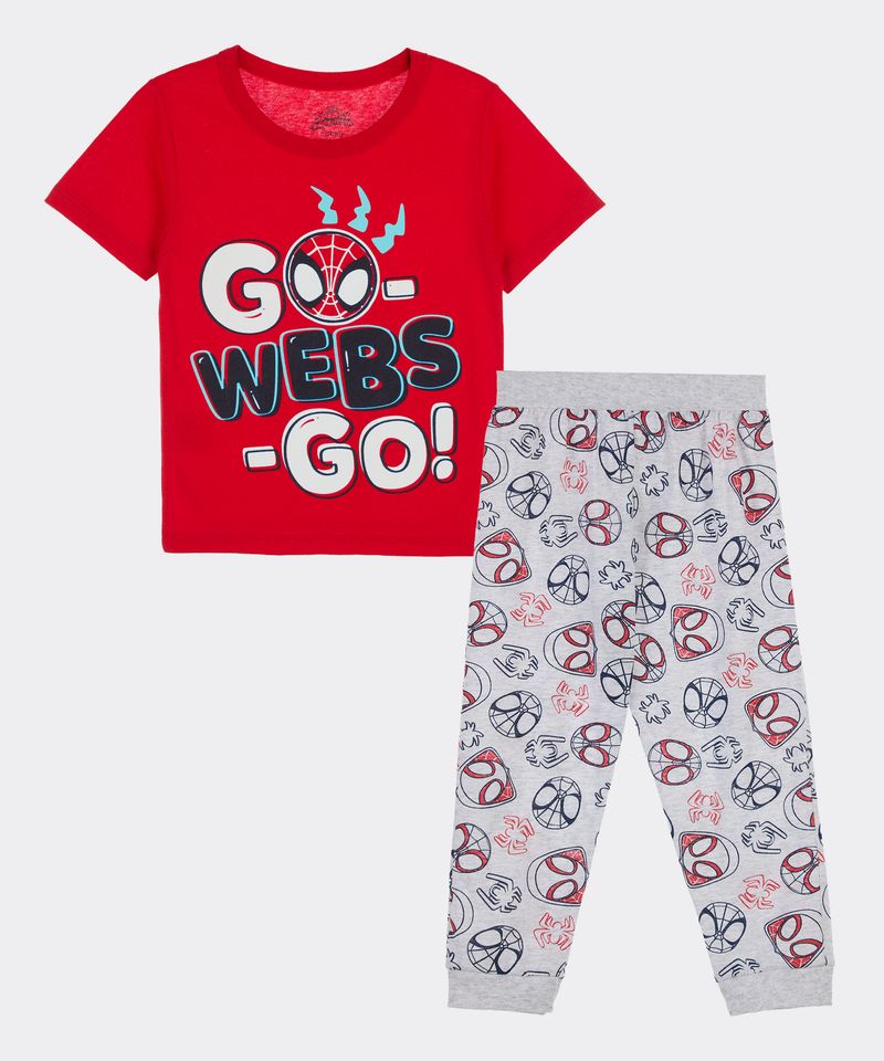 Set Pijama Pantalón y Playera Spidey de Bebo Años