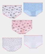 5 Pack Pantaleta de Niña Infantil