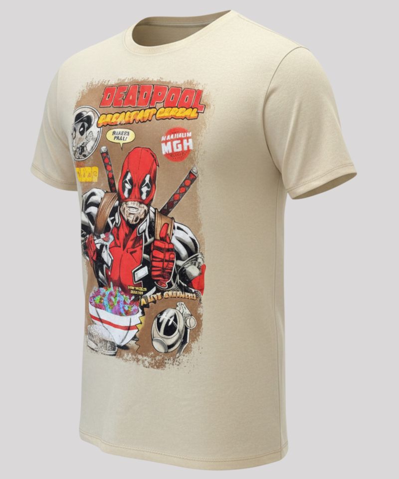 Playera de Licencia Deadpool de Caballero