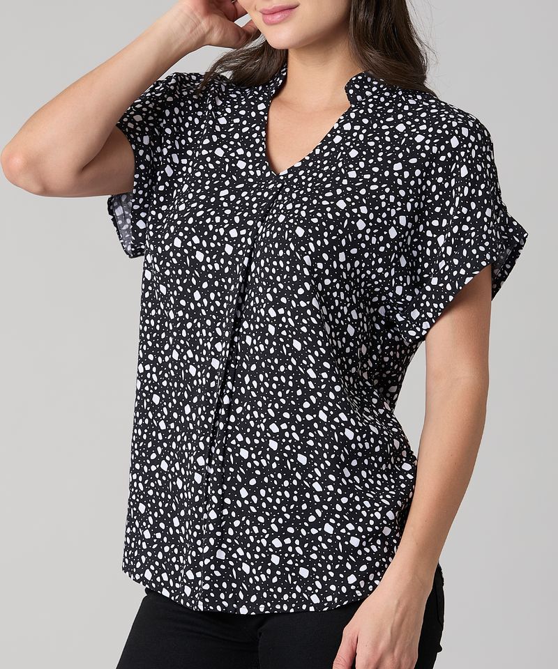 Blusa Manga Corta de Dama