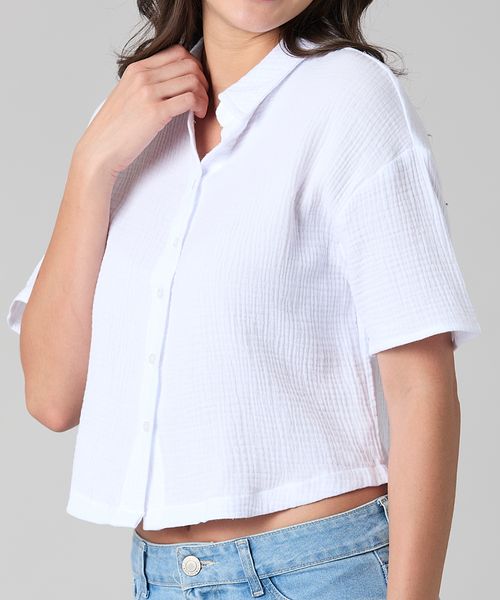 Blusa Manga Corta  de  Dama