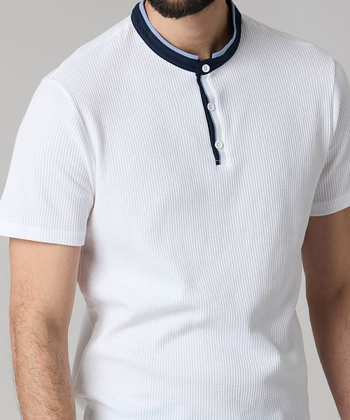 Playera Henley  de  Caballero