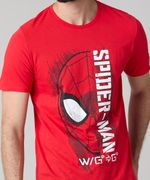 Playera de Licencia Spiderman de  Caballero
