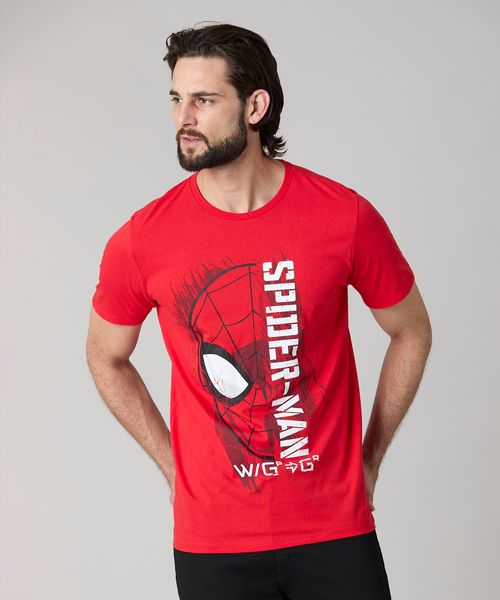 Playera de Licencia Spiderman de  Caballero