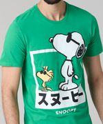 Playera de Licencia Snoopy de  Caballero