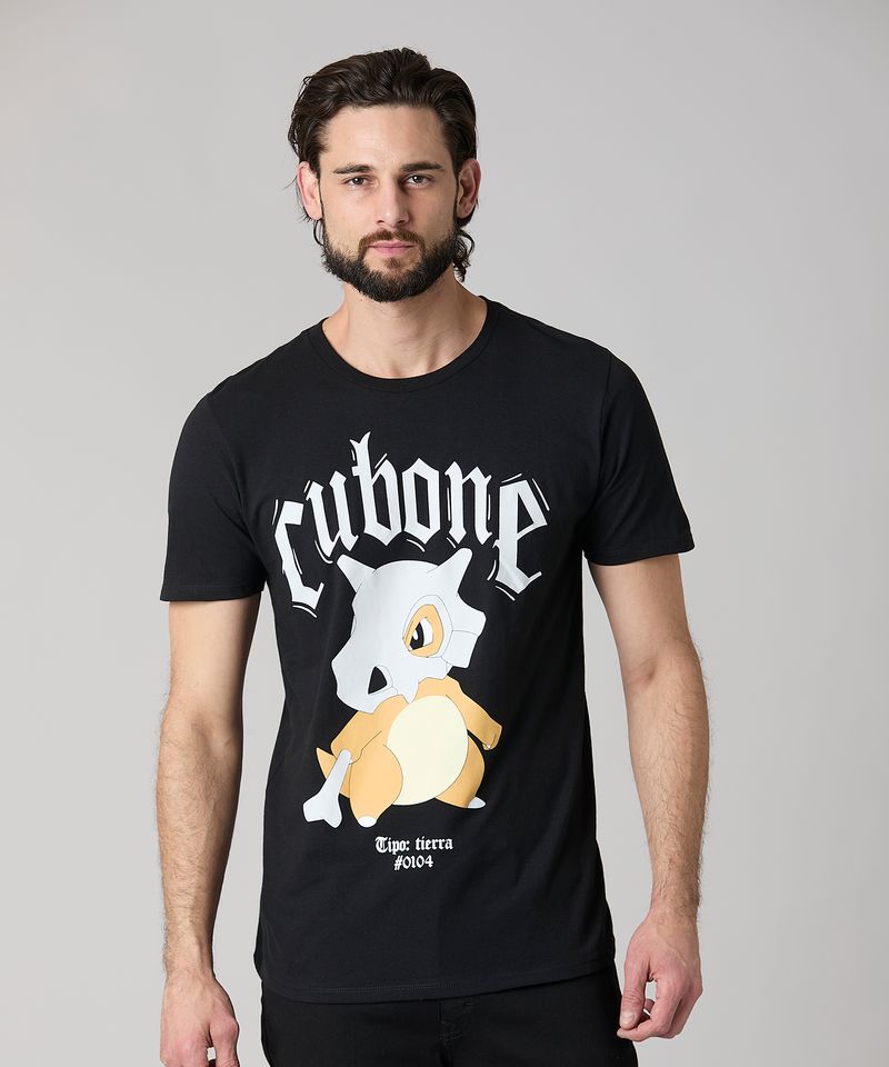 Playera de Licencia Pokemon de  Caballero