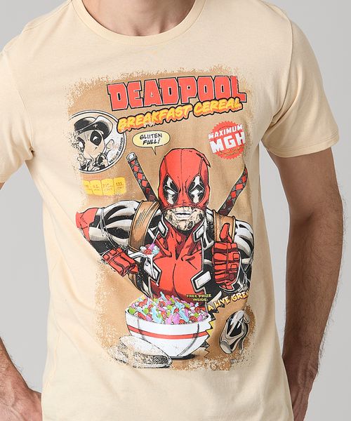 Playera de Licencia Deadpool de  Caballero