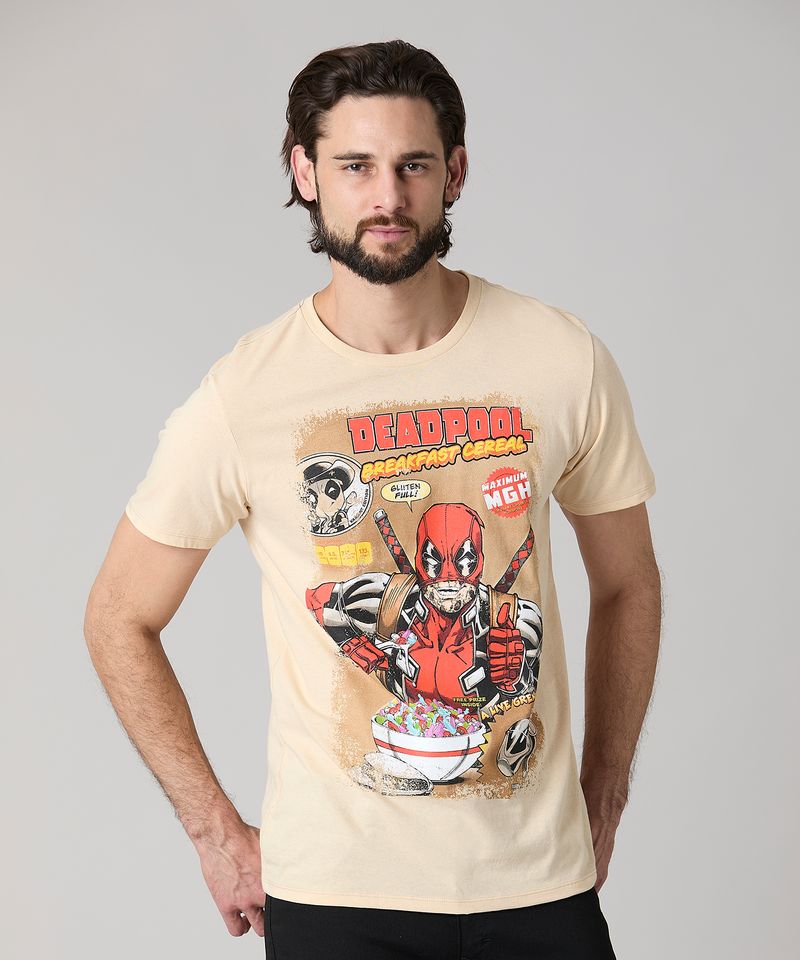 Playera de Licencia Deadpool de  Caballero