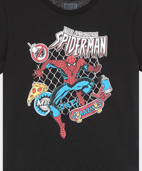 Playera de Licencia Marvel de  Niño Infantil