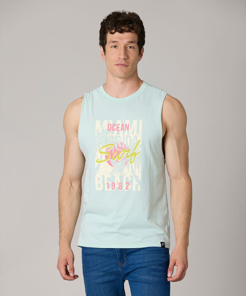 Playera Tank Top  de  Caballero
