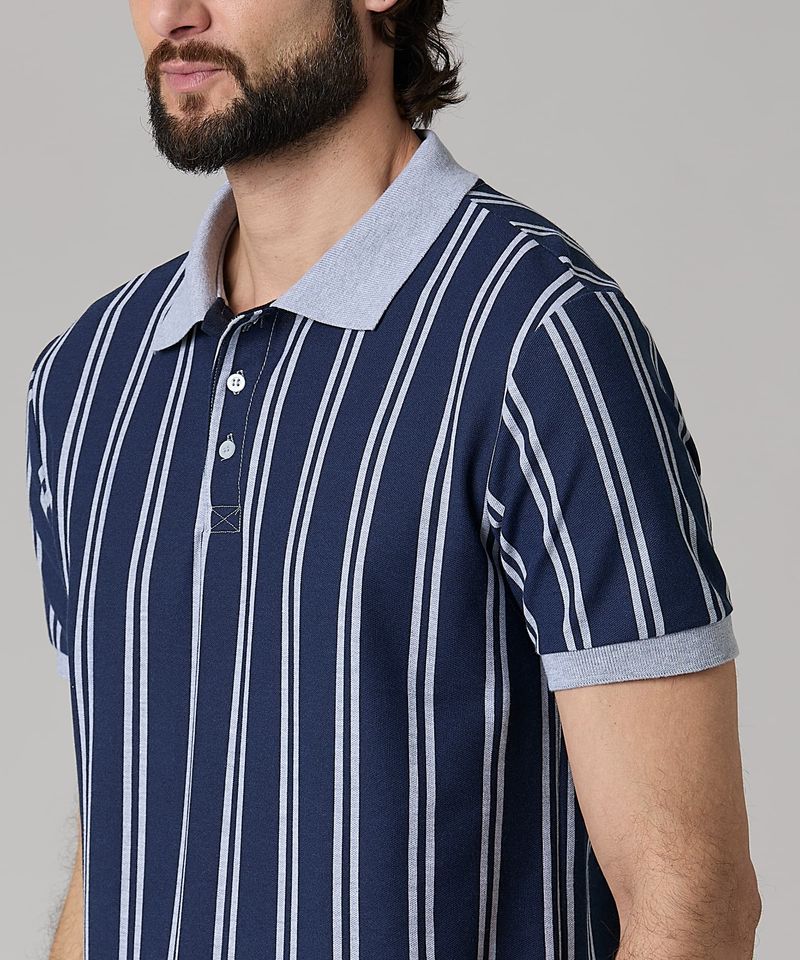 Playera Polo Manga Corta  de  Caballero