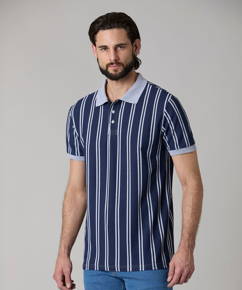 Playera Polo Manga Corta  de  Caballero