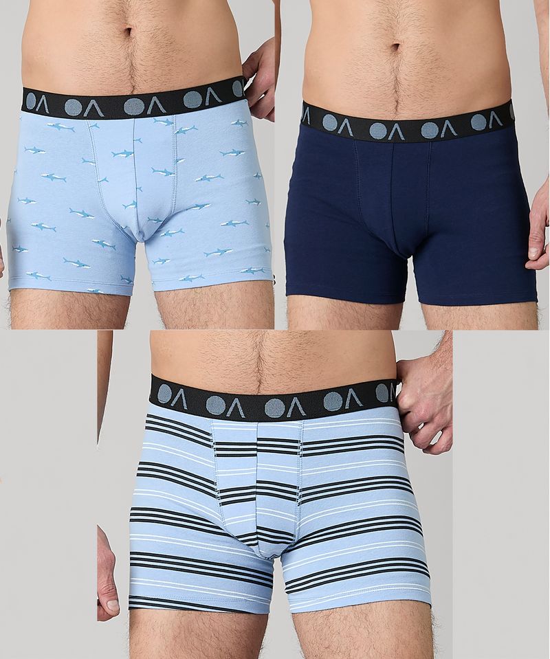 3 Pack Bóxer  de  Caballero