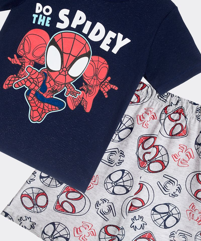 Set Pijama Short y Playera Spidey de  Bebo Años