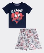 Set Pijama Short y Playera Spidey de  Bebo Años