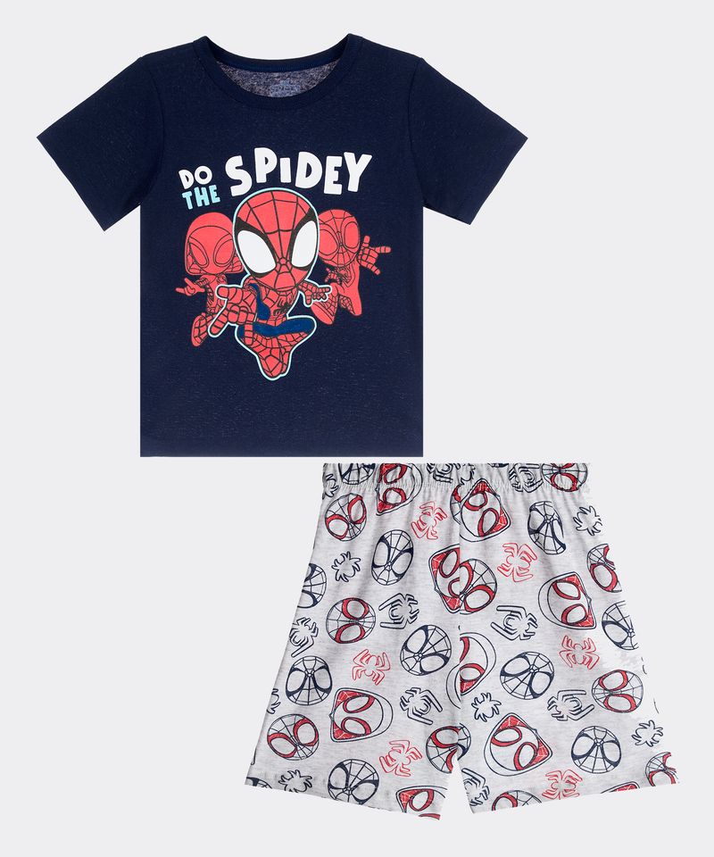 Set Pijama Short y Playera Spidey de  Bebo Años